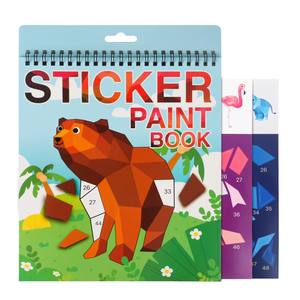 Sticker-by-Number Book